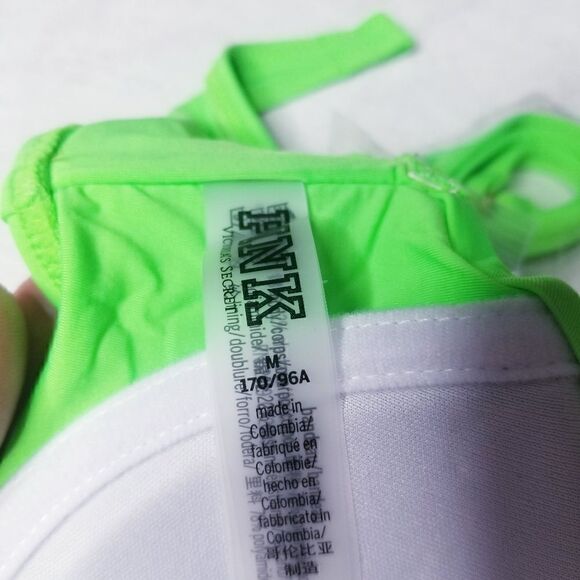 NWT Victoria's Secret Pink Neon Bikini Set - Picture 8 of 8